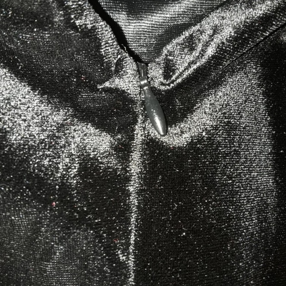 Vintage Style Retro Black & White Polka Dot Dress - Picture 8 of 8